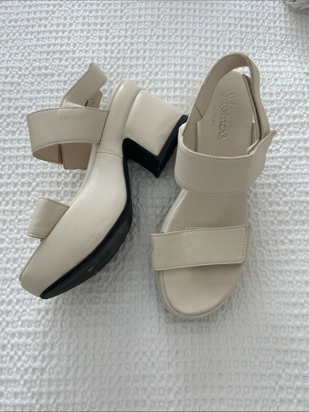 Homers leather Platform Sandals